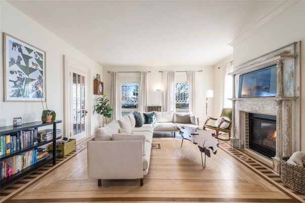 Fireplace, Interior, Living room, Wood Texture Flooring