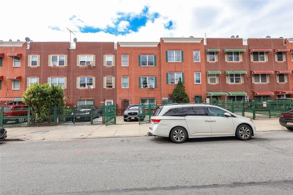 Exterior, Facade, Brick Facade, Condo Building