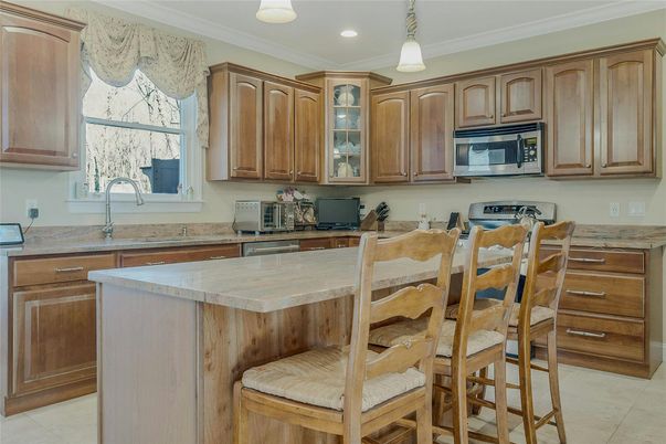 Interior, Kitchen, Pendant Lights, Recessed Lighting