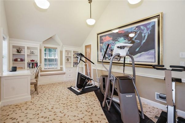 Fitness Equipment, Interior, Pendant Lights