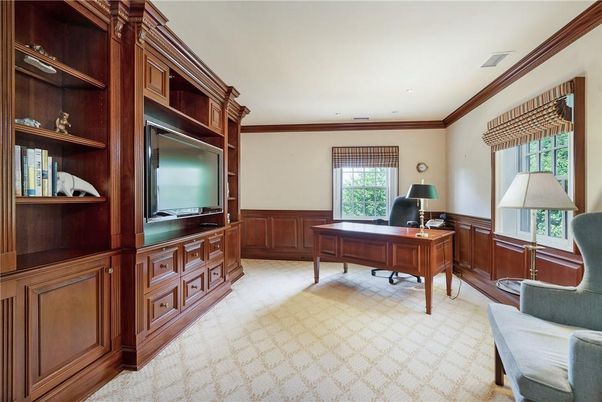 Home Office, Interior, Recessed Lighting