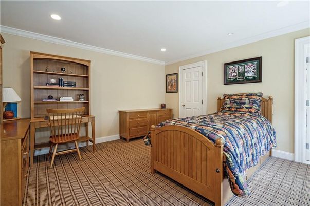 Bedroom, Home Office, Interior, Recessed Lighting