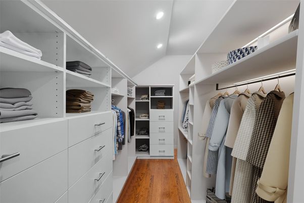 Interior, Recessed Lighting, Walk-in Closets, Wood Texture Flooring