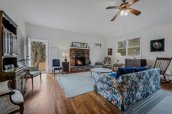 Fireplace, Interior, Living room, Wood Texture Flooring