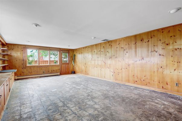 Empty room, Interior, Wooden Walls