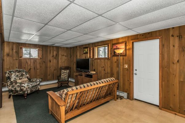 Interior, Living room, Wooden Walls