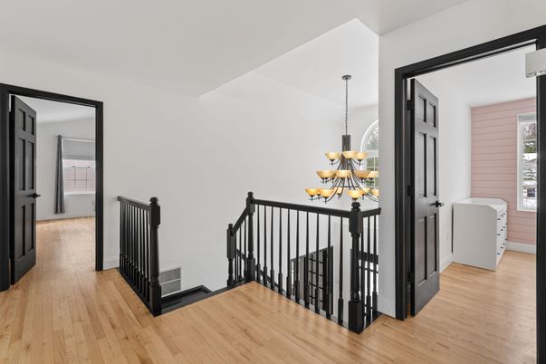 Chandelier, Interior, Wood Texture Flooring