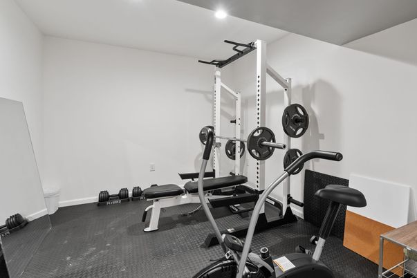Fitness Equipment, Interior, Recessed Lighting