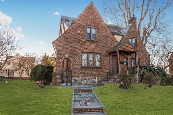 Backyard, Exterior, Facade, Brick Facade, Tudor Revival