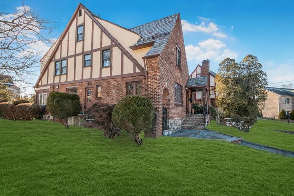Backyard, Exterior, Facade, Brick Facade, Tudor Revival