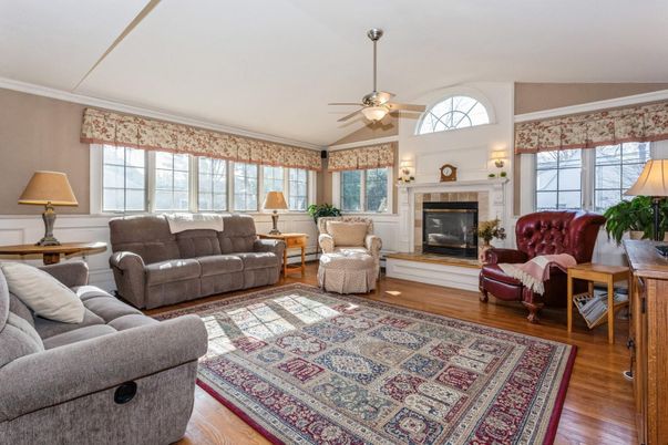 Fireplace, Interior, Living room, Wood Texture Flooring