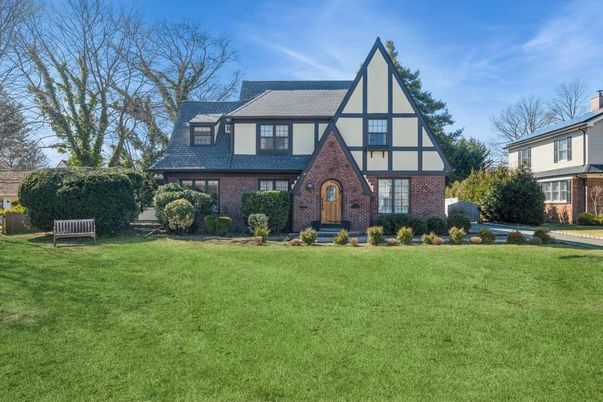 Backyard, Exterior, Facade, Brick Facade, Tudor Revival