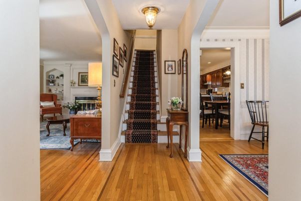 Dining room, Interior, Piano, Recessed Lighting, Wood Texture Flooring