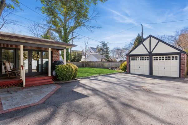 Backyard, Detached Garage, Exterior