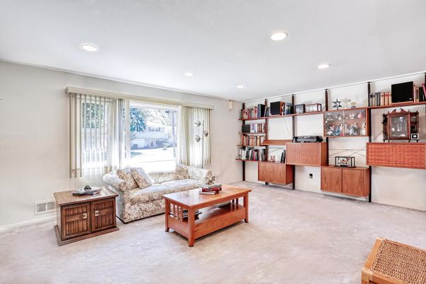 Home Office, Interior, Living room, Recessed Lighting