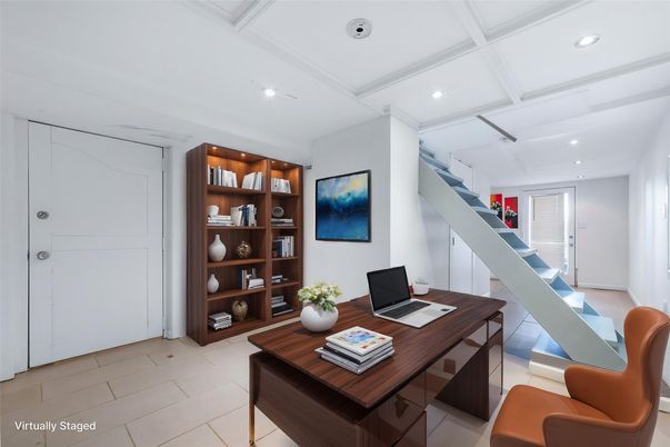 Home Office, Interior, Recessed Lighting