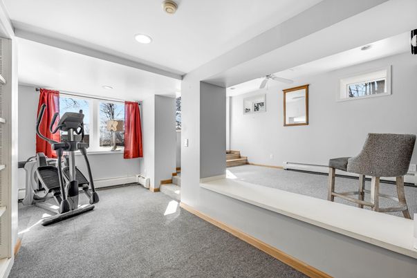 Fitness Equipment, Interior, Recessed Lighting