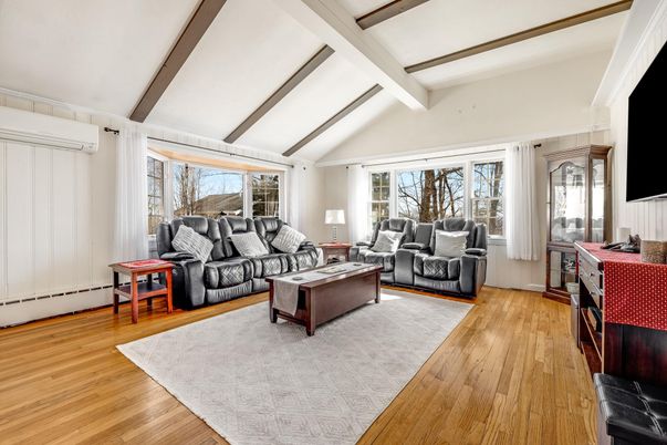 Interior, Living room, Wooden Beams, Wood Texture Flooring