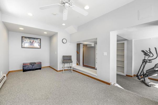 Fitness Equipment, Interior, Recessed Lighting