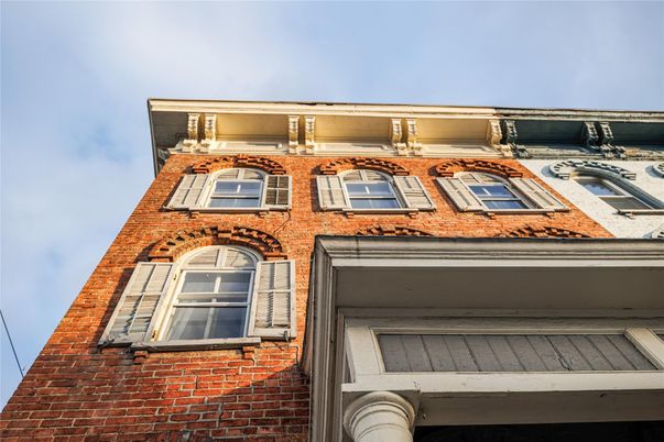 Exterior, Facade, Brick Facade, Rowhouse
