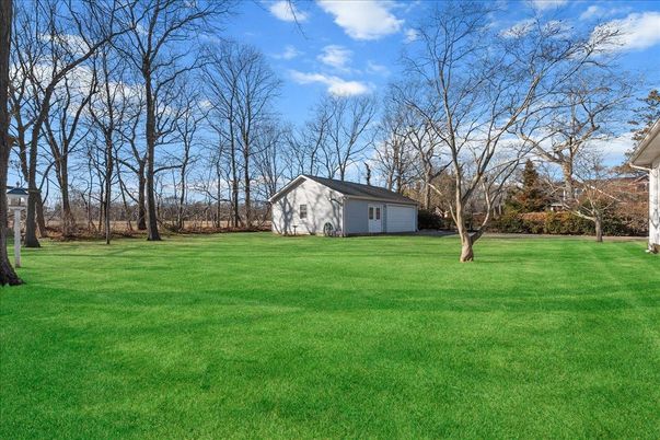 Backyard, Detached Garage, Exterior