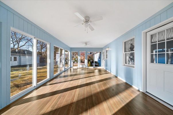 Interior, Sun Room, Wood Texture Flooring