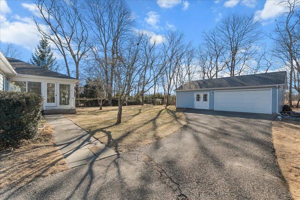 Backyard, Detached Garage, Exterior