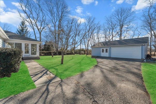 Backyard, Detached Garage, Exterior