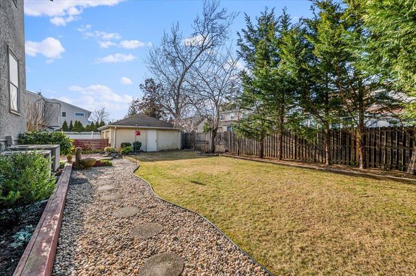 Backyard, Detached Garage, Exterior