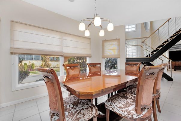 Dining room, Interior, Pendant Lights