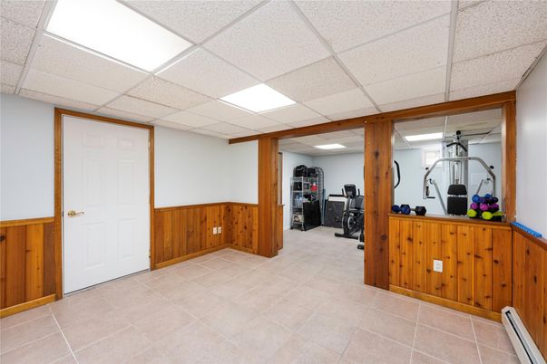 Fitness Equipment, Interior, Recessed Lighting