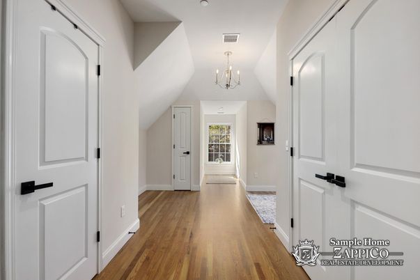 Chandelier, Interior, Wood Texture Flooring
