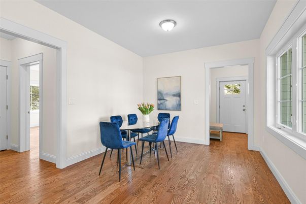 Dining room, Interior, Wood Texture Flooring