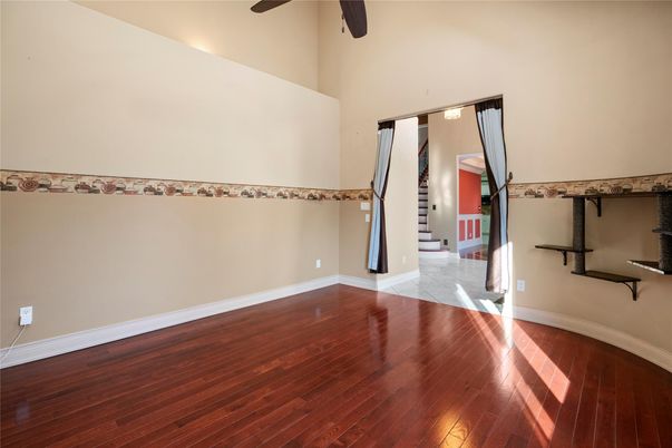 Empty room, Interior, Wood Texture Flooring