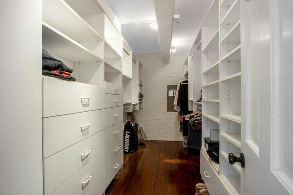 Interior, Walk-in Closets, Wood Texture Flooring