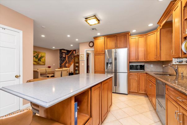 Dining room, Interior, Kitchen, Recessed Lighting