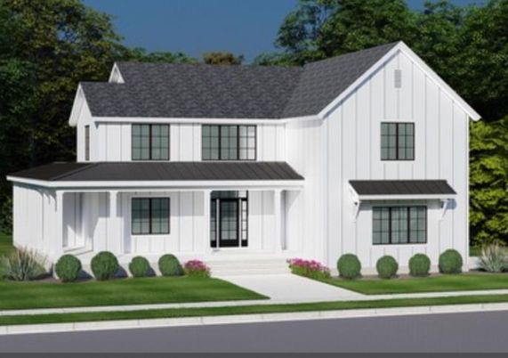 Exterior, Facade, Farmhouse