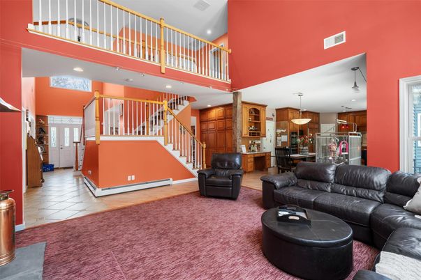 Interior, Kitchen, Living room, Pendant Lights, Recessed Lighting