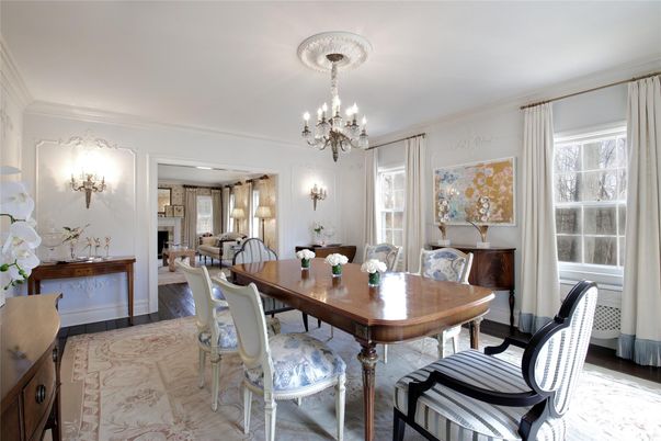 Chandelier, Dining room, Fireplace, Interior, Living room, Wood Texture Flooring