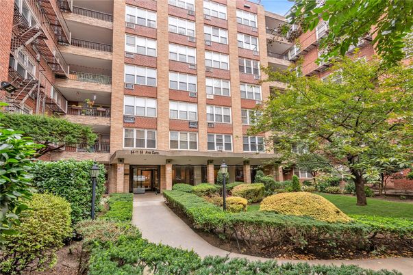 Exterior, Facade, Brick Facade, Condo Building