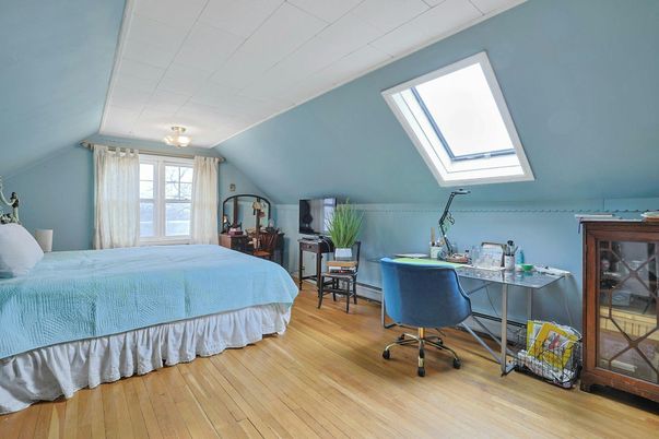 Bedroom, Home Office, Interior, Wood Texture Flooring