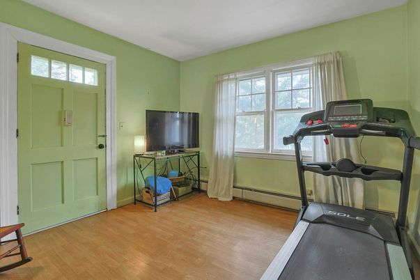 Fitness Equipment, Interior, Wood Texture Flooring
