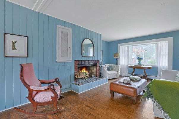 Fireplace, Interior, Living room, Wood Texture Flooring