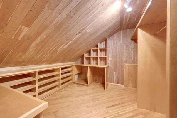 Empty room, Interior, Sauna Room