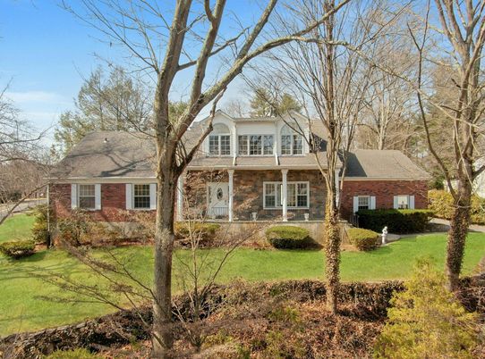 Exterior, Facade, Brick Facade, Cape Cod