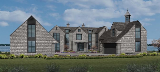 Exterior, Facade, Brick Facade, Water, French Provincial