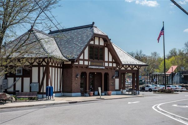 Exterior, Facade, Brick Facade, Tudor Revival