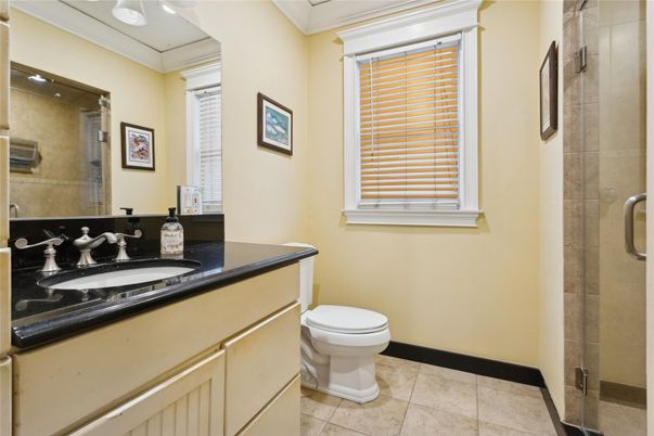 Bathroom, Glass Shower, Interior