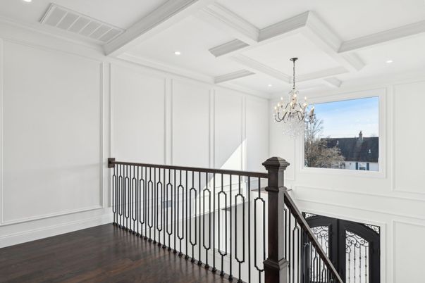 Chandelier, Interior, Recessed Lighting, Wood Texture Flooring