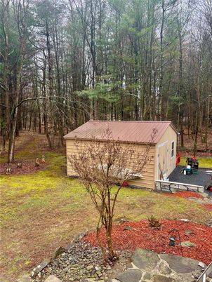 Backyard, Detached Garage, Exterior
